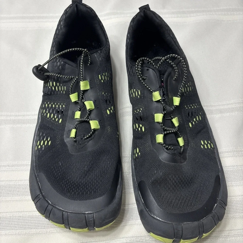 Mens‎ Maui and Sons Size 12 Shoes Black H2FL Toggle Closure Traction